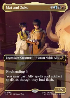 Mai and Zuko Avatar- The Last Airbender Eternal Scene Frame